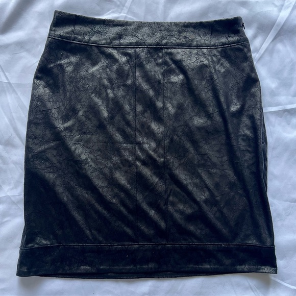 Leith Faux Leather Mini Skirt, small - Picture 9 of 9